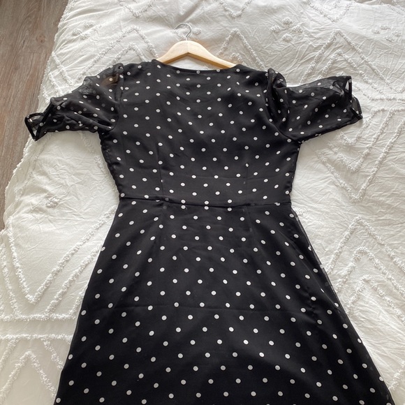 Wilfred black and white polka dot dress - Picture 3 of 4